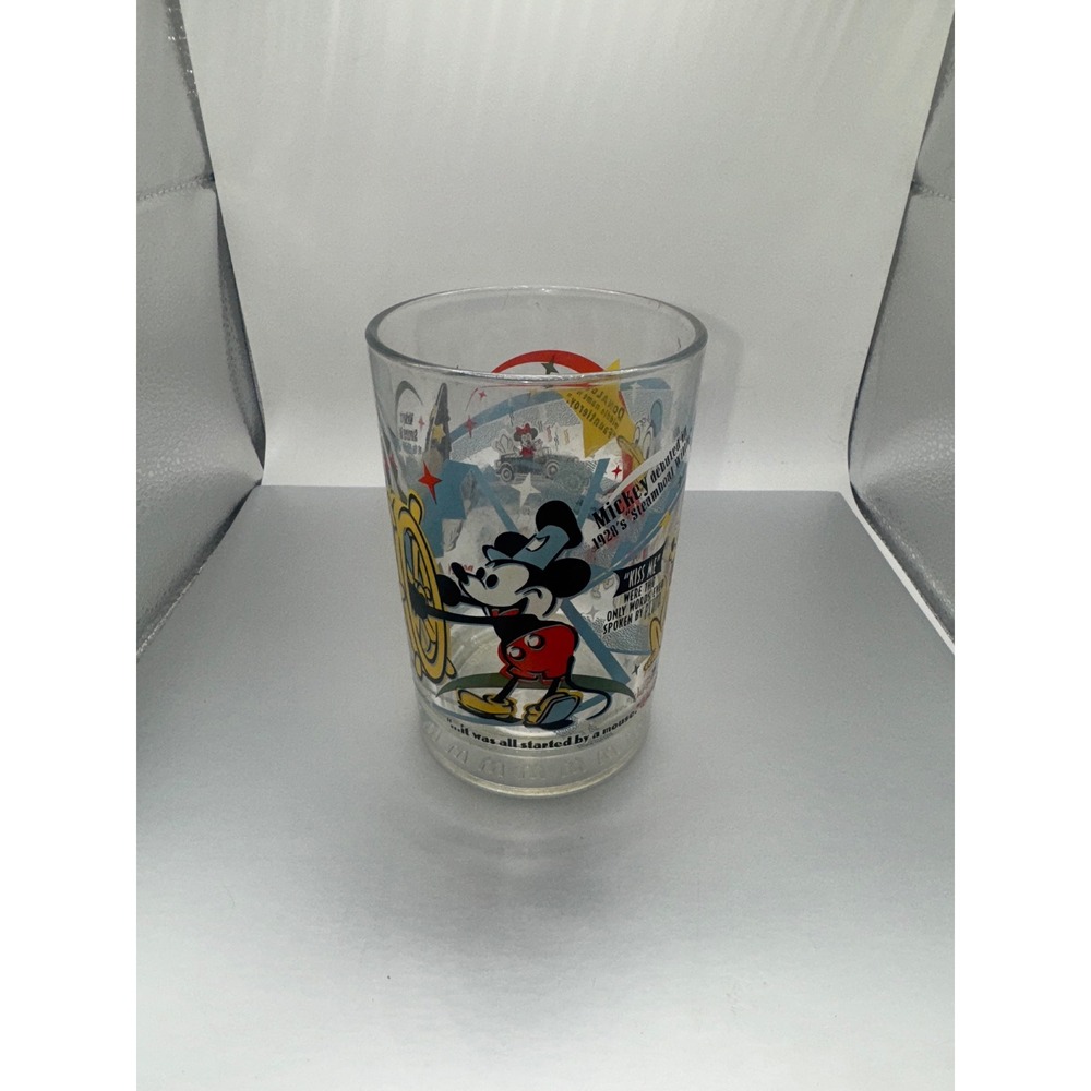 WALT DISNEY WORLD 100 Years of Magic McDonald's 16 oz GLASS Mickey Mouse - Picture 2 of 5